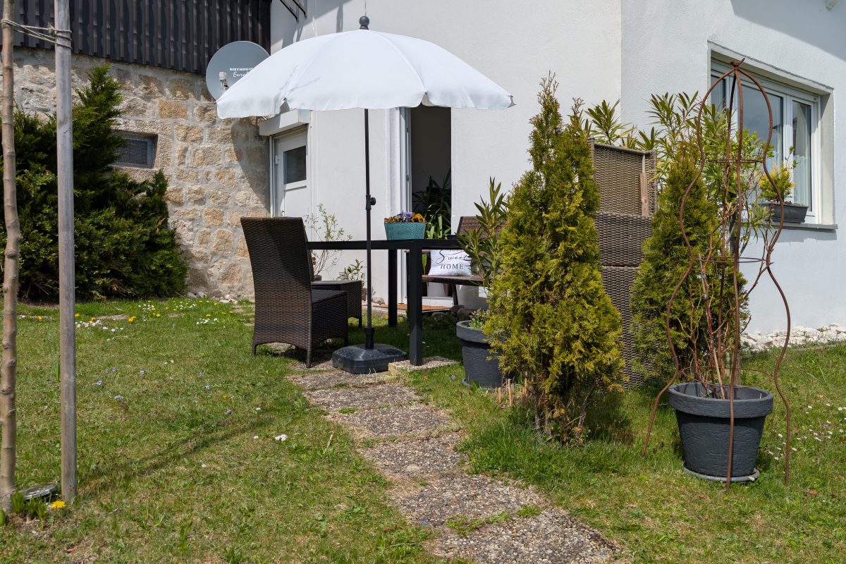Ferienwohnung mit Garten